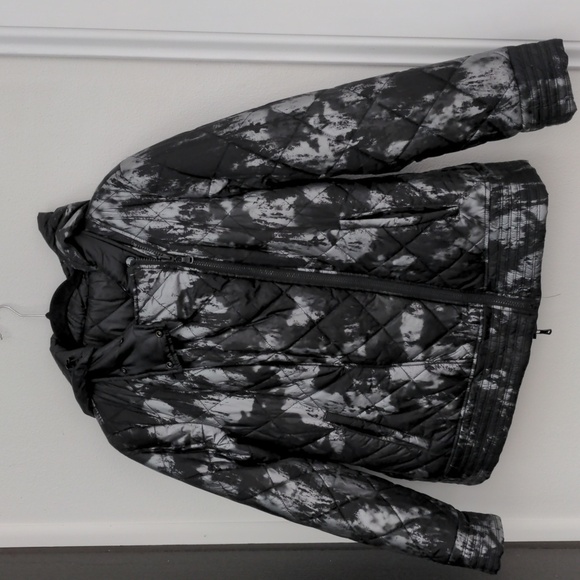 Guess Reversible Hooded Lightwear Jacket Size M - Picture 2 of 5